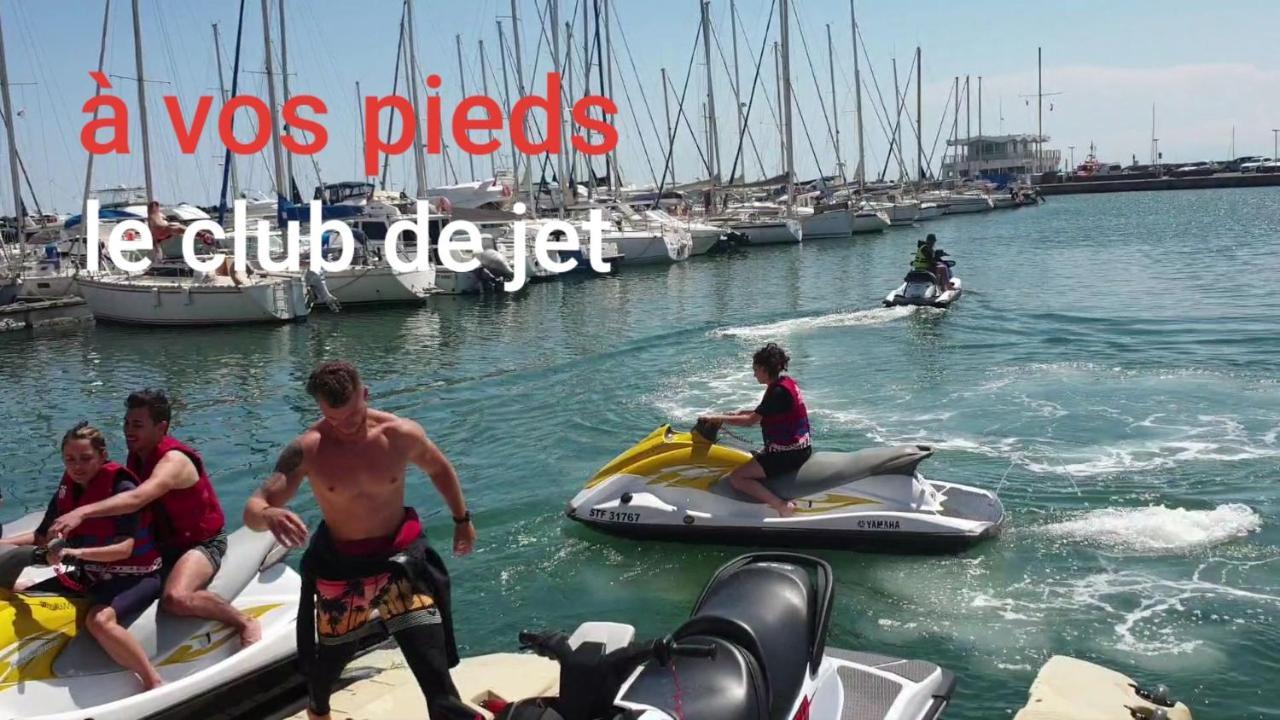 Résidence de standing la Pêcherie Spacieux T3 comme un cocon familial vue mer et sur l'avant port Sur le bout du bout de Cap d'Agde seule cap en Occitanie Exterior foto