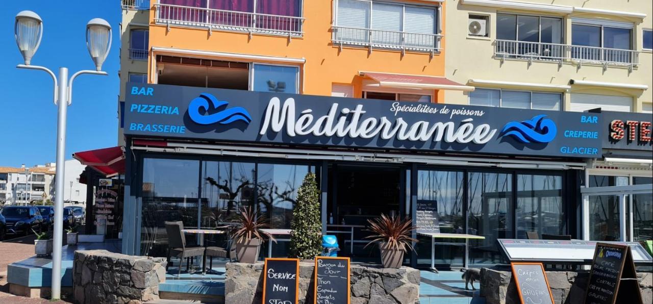 Résidence de standing la Pêcherie Spacieux T3 comme un cocon familial vue mer et sur l'avant port Sur le bout du bout de Cap d'Agde seule cap en Occitanie Exterior foto
